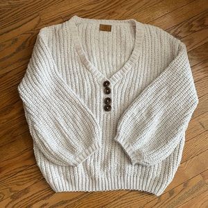 POL Chenille Knit Sweater